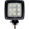 Lampa robocza LED, kwadratowa 27W 3000lm 10/30V z wtyczką Deutsch światło rozproszone 9 LED Kramp