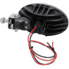 Lampa robocza LED, owalna 56W 5320 lm 10/30V 160x129x68 mm z wtyczką Deutsch, światło skupione 10 LED