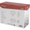 Lampa robocza LED, owalna 56W 5320 lm 10/30V 160x129x68 mm z wtyczką Deutsch, światło skupione 10 LED