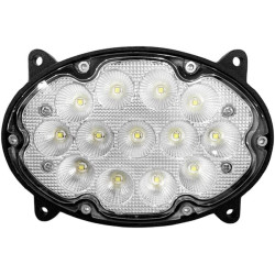 Lampa robocza LED, owalna 39W 3500lm 10/30V 138x93x69 mm światło rozproszone 13 LED Kramp