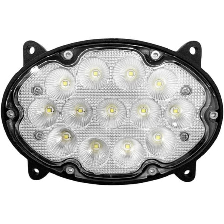 Lampa robocza LED, owalna 39W 3500lm 10/30V 138x93x69 mm światło rozproszone 13 LED Kramp