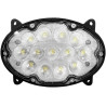 Lampa robocza LED, owalna 39W 3500lm 10/30V 138x93x69 mm światło rozproszone 13 LED Kramp