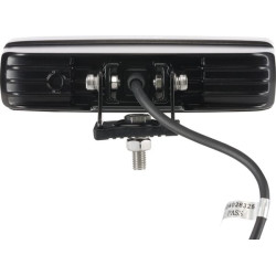 Lampa robocza LED, prostokątna 30W 2880lm 12/24V, biała, 157x49.7x60 mm światło skupione z wtyczką Deutsch, 6 LED