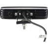 Lampa robocza LED, prostokątna 30W 2880lm 12/24V, biała, 157x49.7x60 mm światło skupione z wtyczką Deutsch, 6 LED