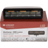 Lampa robocza LED, prostokątna 30W 2880lm 12/24V, biała/pomarańczowa, 157x49.7x60 mm światło rozproszone z wtyczką Deutsch, 6 LE