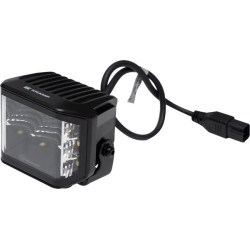 Lampa robocza LED, kwadratowa 70W 8400 lm 12/24V, biała, 97x77x75 mm światło rozproszone z wtyczką Deutsch, 10 LED