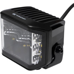 Lampa robocza LED, kwadratowa 70W 8400 lm 12/24V, biała, 97x77x75 mm światło rozproszone z wtyczką Deutsch, 10 LED