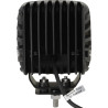 Lampa robocza LED, kwadratowa 45W 4050lm 12/24V, niebieska, 126x151x95 mm światło skupione z wtyczką Deutsch, 9 LED