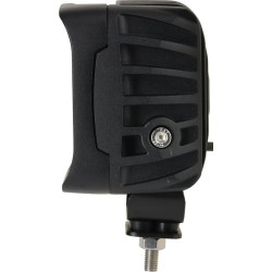 Lampa robocza LED, kwadratowa 45W 4050lm 12/24V, niebieska, 126x151x95 mm światło skupione z wtyczką Deutsch, 9 LED