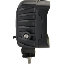 Lampa robocza LED, kwadratowa 45W 4050lm 12/24V, niebieska, 126x151x95 mm światło skupione z wtyczką Deutsch, 9 LED