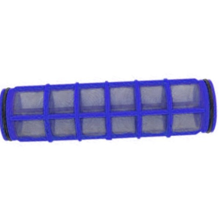 3262003.030 Wkład filtra Arag Inox 50 Mesh , wymiary 58x210 niebieski