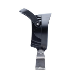Lampa robocza LED, okrągła, 54W 5100 lm 12/24V Ø 133x75 mm z wtyczką Deutsch, światło rozproszone 9 LED z uchwytem + przełącznik