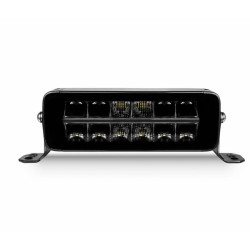 Lampa robocza długa LED, 60W 5040lm prostokątna, 12/24V, biała/pomarańczowa, 204x70x67 mm z wtyczką Deutsch, Combo, prosta, 12 L