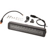 Lampa robocza długa LED, 120W 10080lm prostokątna, 12/24V, biała/pomarańczowa, 357x70x67 mm z wtyczką Deutsch, Combo, prosta, 24