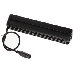 Lampa robocza długa LED, 120W 10080lm prostokątna, 12/24V, biała/pomarańczowa, 357x70x67 mm z wtyczką Deutsch, Combo, prosta, 24