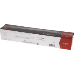 Lampa robocza długa LED, 200W 16800lm prostokątna, 12/24V, biała/pomarańczowa, 561x70x67 mm z wtyczką Deutsch, Combo, prosta, 40