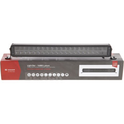 Lampa robocza długa LED, 200W 16800lm prostokątna, 12/24V, biała/pomarańczowa, 561x70x67 mm z wtyczką Deutsch, Combo, prosta, 40