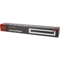 Lampa robocza długa LED, 300W 25200lm prostokątna, 12/24V, biała/pomarańczowa, 815x70x67 mm z wtyczką Deutsch, Combo, prosta, 60