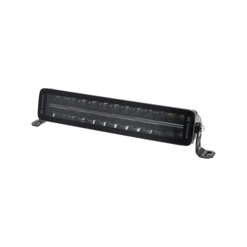 Lampa robocza długa LED, 120W 10080lm prostokątna, 12/24V, biała/pomarańczowa, 358.4x70x78.6 mm z wtyczką Deutsch, Combo, łukowa