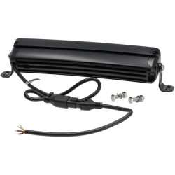 Lampa robocza długa LED, 120W 10080lm prostokątna, 12/24V, biała/pomarańczowa, 358.4x70x78.6 mm z wtyczką Deutsch, Combo, łukowa
