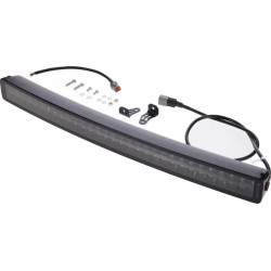 Lampa robocza długa LED, 300W 25200lm prostokątna, 12/24V, biała/pomarańczowa, 814.9x70x78.6 mm z wtyczką Deutsch, Combo, łukowa