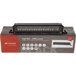 Lampa robocza długa LED, 45W 3780lm prostokątna, 12/24V, biała/pomarańczowa, 246x40x54 mm z wtyczką Deutsch, Combo, prosta, 9 LE