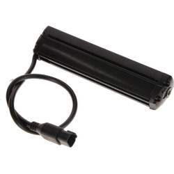 Lampa robocza długa LED, 45W 3780lm prostokątna, 12/24V, biała/pomarańczowa, 246x40x54 mm z wtyczką Deutsch, Combo, prosta, 9 LE