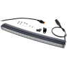 Lampa robocza długa LED, 105W 8820lm prostokątna, 12/24 V, biała/pomarańczowa, 525.5x40x54.4 mm z wtyczką Deutsch, Combo, łukowa