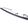 Lampa robocza długa LED, 210W 17640lm prostokątna, 12/24V, biała/pomarańczowa, 1007.1x40x54.4 mm z wtyczką Deutsch, Combo, łukow