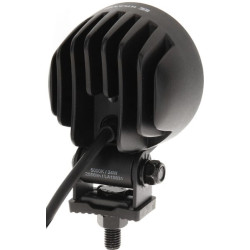Lampa robocza LED, okrągła 24W 2556lm 12/24V, biała, 83.9x99.5x59 mm światło rozproszone z wtyczką Deutsch, 4 LED