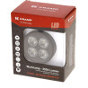 Lampa robocza LED, okrągła 24W 2556lm 12/24V, biała, 83.9x99.5x59 mm światło rozproszone z wtyczką Deutsch, 4 LED