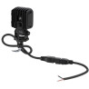 Lampa robocza LED, kwadratowa 40W 2650lm 12/24V, biała, 70.1x126.6x49.7 mm światło rozproszone z wtyczką Deutsch, 8 LED