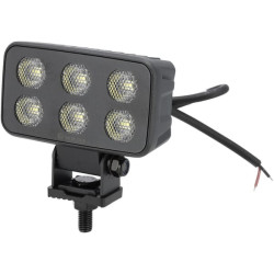 Lampa robocza LED, prostokątna 60W 4630lm 12/24V, biała, 115x65x47 mm światło rozproszone z wtyczką Deutsch, 12 LED