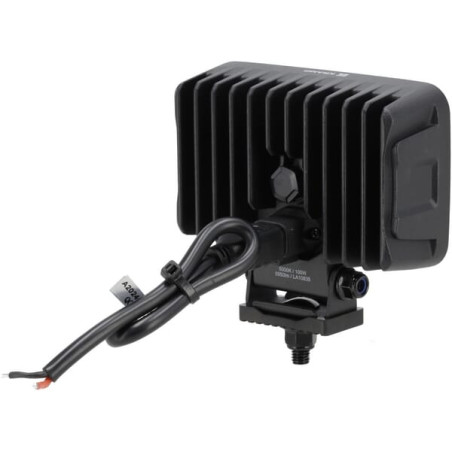 Lampa robocza LED, prostokątna 100W 8950lm 12/24V, biała, 150x112x52.7 mm światło rozproszone z wtyczką Deutsch, 20 LED