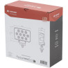 Lampa robocza LED, prostokątna 100W 8950lm 12/24V, biała, 150x112x52.7 mm światło rozproszone z wtyczką Deutsch, 20 LED