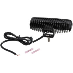 Lampa robocza LED, prostokątna 18W 1620lm, biała, 160x60x70 mm światło skupione, Kramp