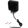 Lampa robocza LED, kwadratowa 24W 2000lm, biała, 107x52x136 mm światło skupione, Kramp