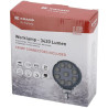 Lampa robocza LED, okrągła 27W 3420lm, biała, 100x48.5x120 mm z wtyczką Deutsch 2-pin, światło rozproszone, Kramp