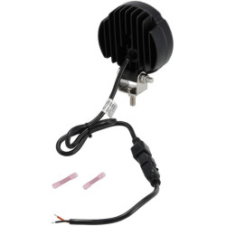 Lampa robocza LED, okrągła 27W 3420lm, biała, 100x48.5x120 mm z wtyczką Deutsch 2-pin, światło rozproszone, Kramp