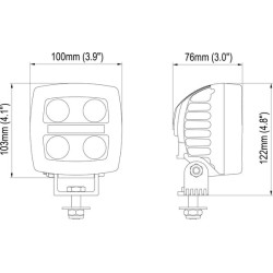 Lampa robocza LED, Nordic Lights N26