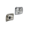 Reflektor roboczy halogenowy, narożny, lewy, 12V 50W kwadratowy, biały 123x115x121 mm wtyczka PGJ13, Wesem