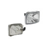 Reflektor roboczy halogenowy, narożny, prawy, 12V 50W kwadratowy, biały 123x115x121 mm wtyczka PGJ13, Wesem