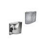 Reflektor roboczy halogenowy, narożny, prawy, 12V 50W kwadratowy, biały 98x110x111 mm wtyczka PGJ13 Wesem