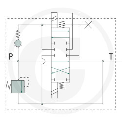 Zawór elektryczny 12V 1x DW (A-B zamknię