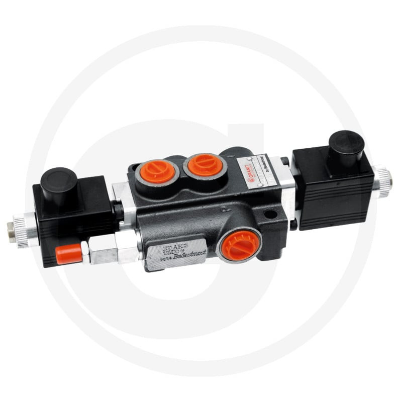 Rozdzielacz hydrauliczny sterowany elektrycznie 80l/min 1-sekcyjny 24V4059139491568