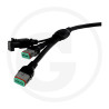 Kabel ISOBUS, ciągnik ICM 7m