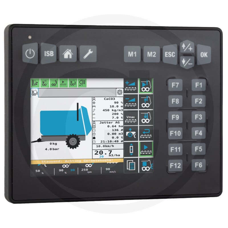 Isobus Terminal JVM-306 inkl. Drehknopf
