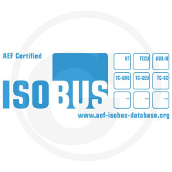 Isobus Terminal JVM-306 inkl. Drehknopf