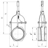 Zasuwa 4"-040, z wrzecionem MZ