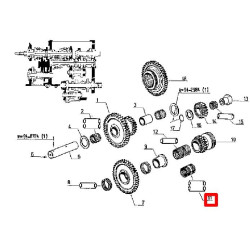 7700005943 Claas łożysko igiełkowe